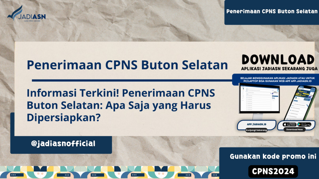 Penerimaan CPNS Buton Selatan