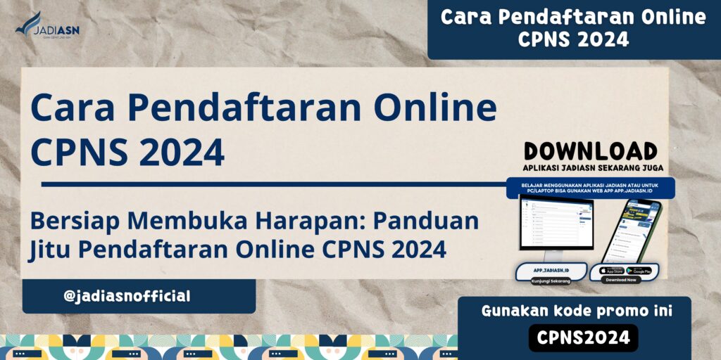 Cara Pendaftaran Online CPNS 2024