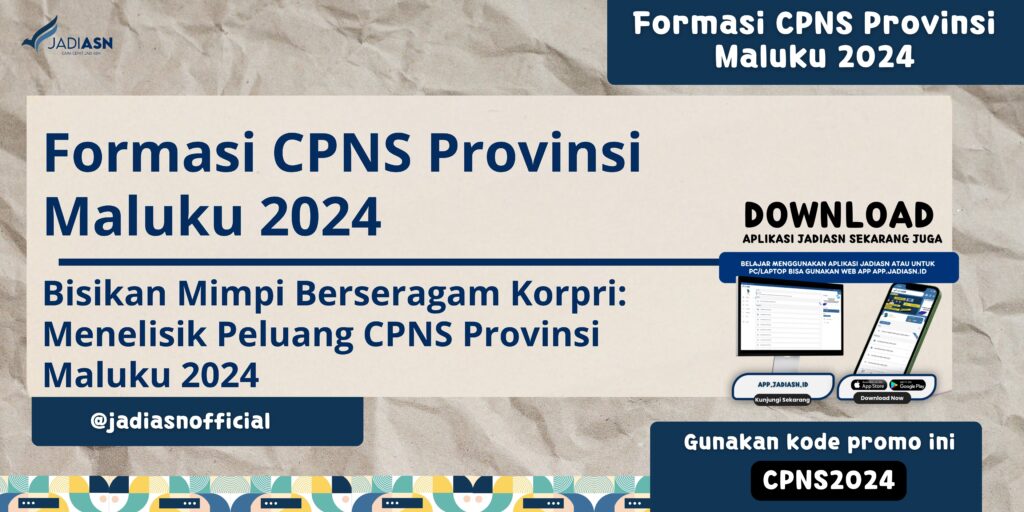 Formasi CPNS Provinsi Maluku 2024