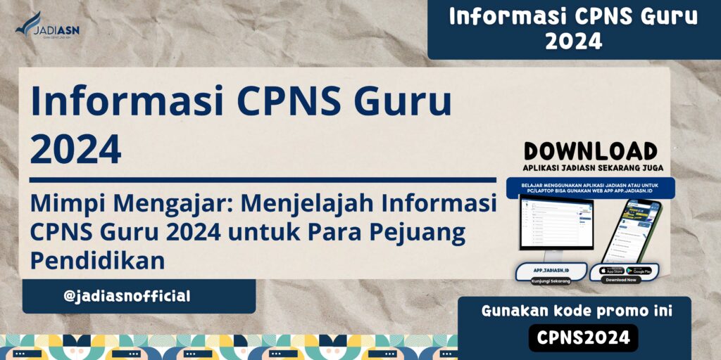 Informasi CPNS Guru 2024