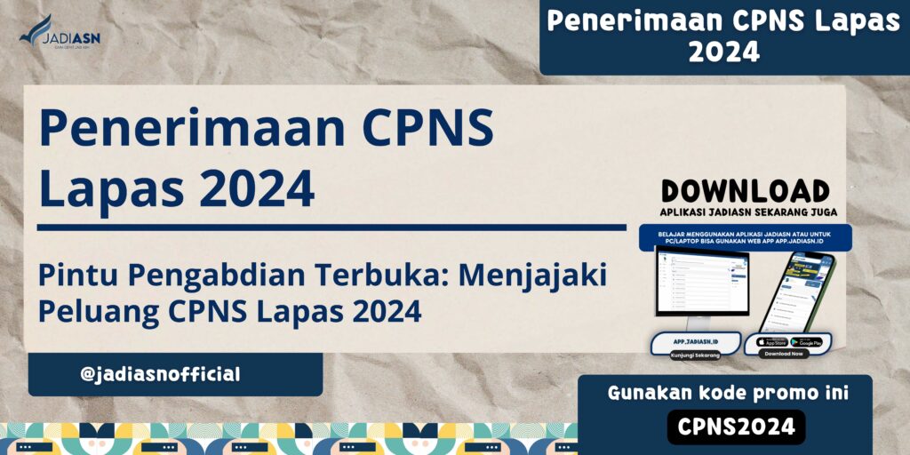 Penerimaan CPNS Lapas 2024