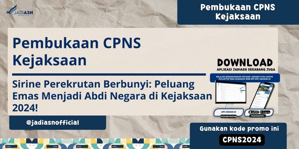 Pembukaan CPNS Kejaksaan