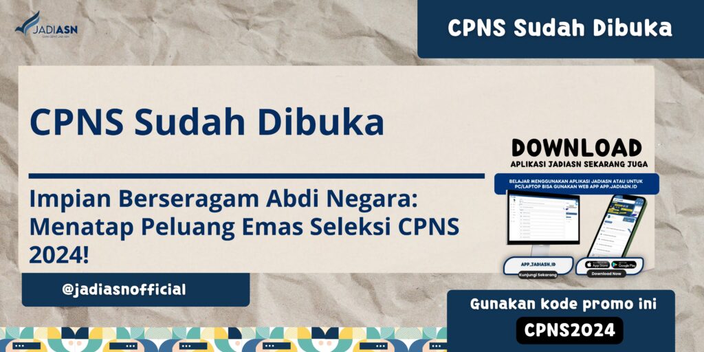 CPNS Sudah Dibuka