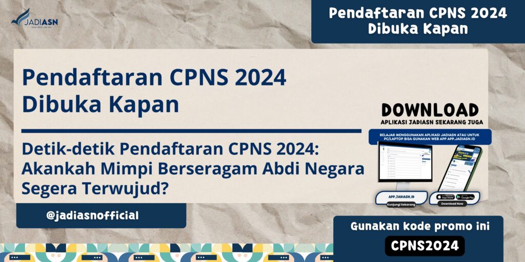 Pendaftaran CPNS 2024 Dibuka Kapan Detikdetik Pendaftaran