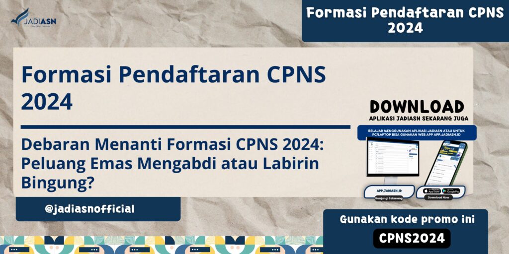 Formasi Pendaftaran CPNS 2024 Debaran Menanti Formasi CPNS 2024