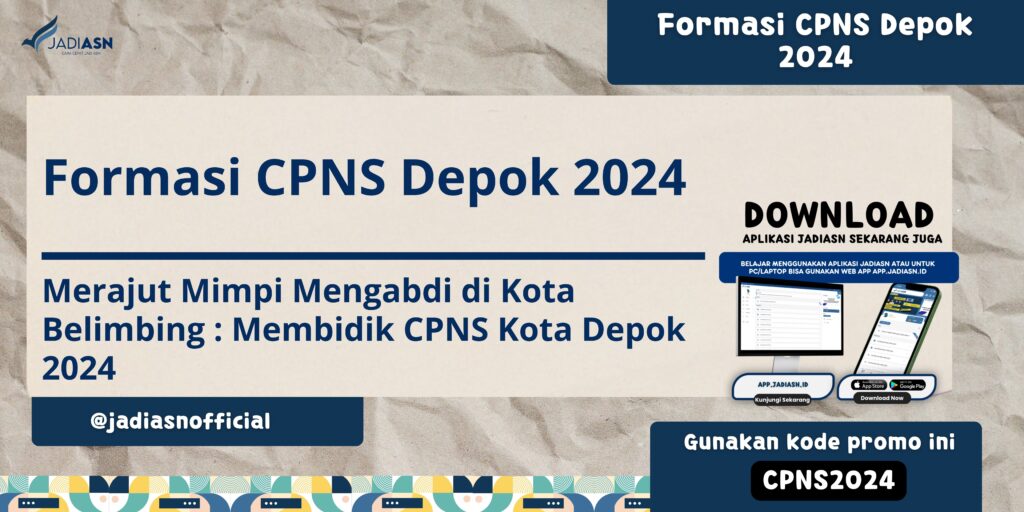 Formasi CPNS Depok 2024