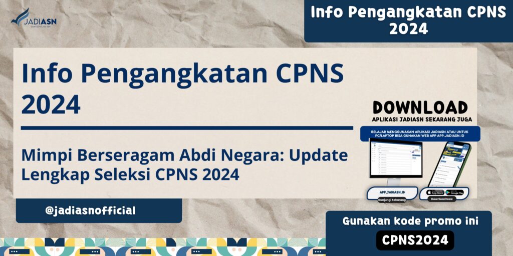 Info Pengangkatan CPNS 2024