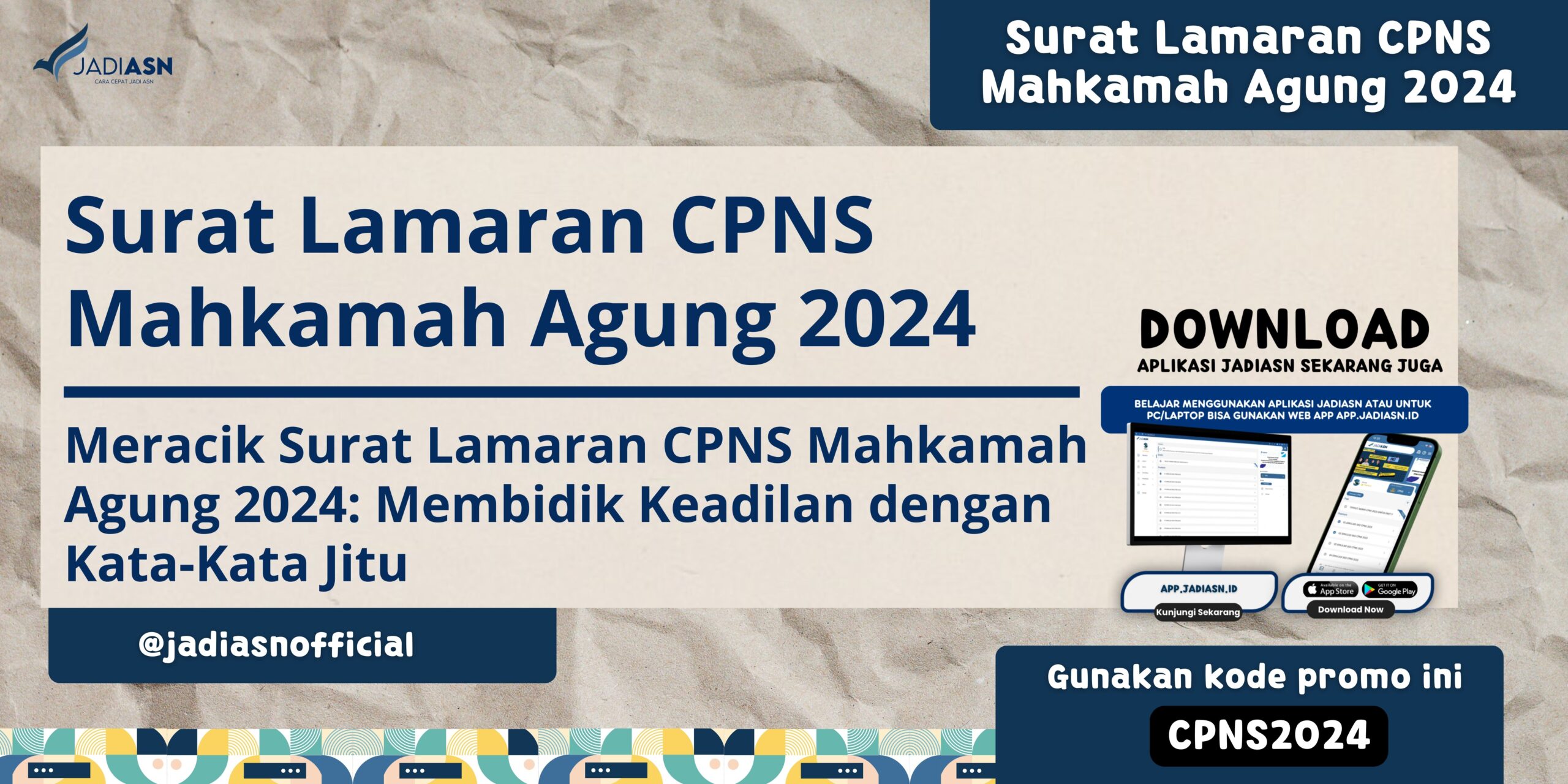 Surat Lamaran CPNS Mahkamah Agung 2024 Meracik Surat Lamaran CPNS