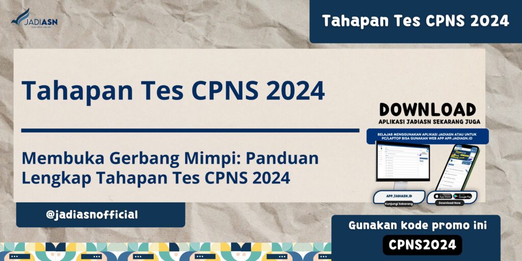 Tahapan Tes CPNS 2024