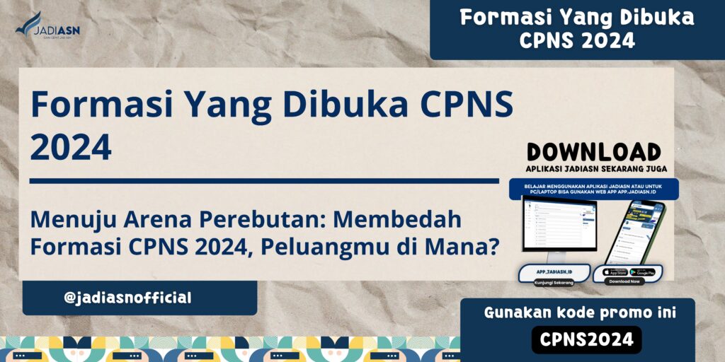 Formasi Yang Dibuka CPNS 2024