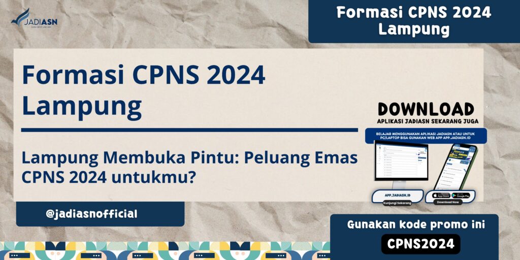 Formasi CPNS 2024 Lampung