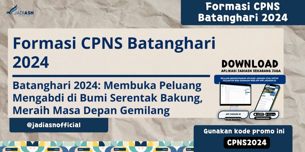 Formasi CPNS Batanghari 2024