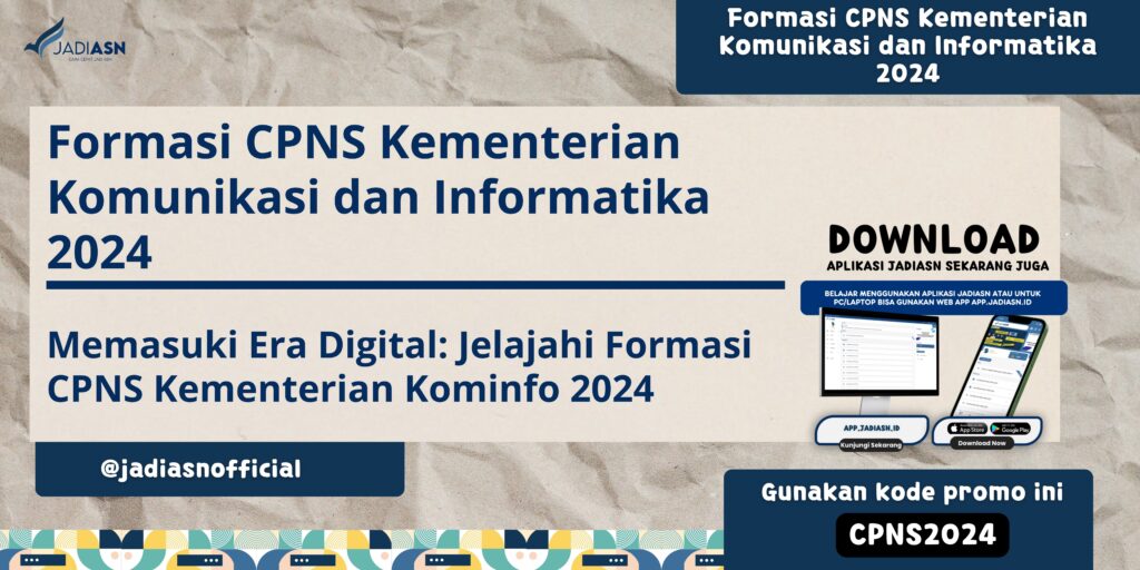 Formasi CPNS Kementerian Komunikasi dan Informatika 2024