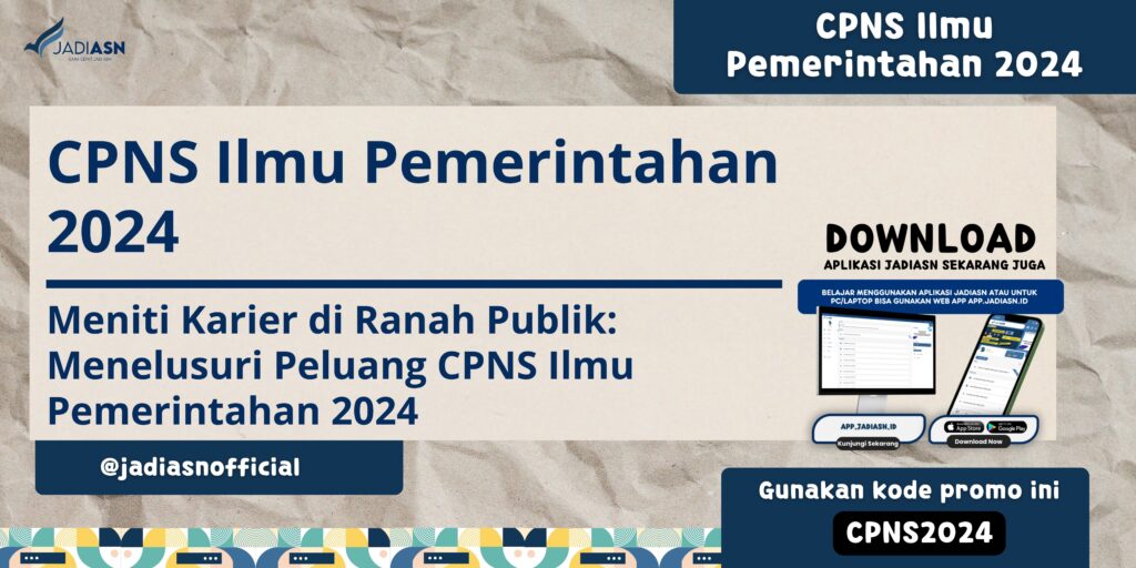 CPNS Ilmu Pemerintahan 2024