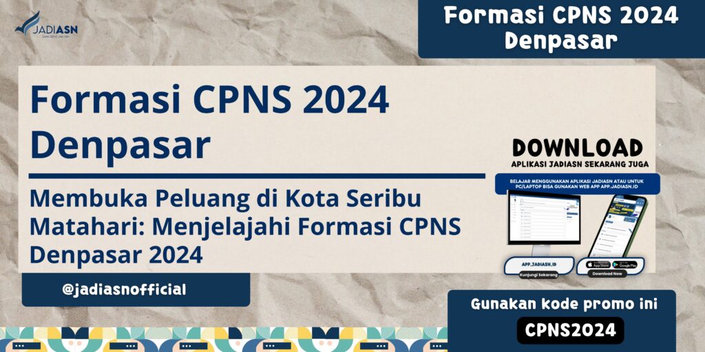 Formasi CPNS 2024 Denpasar