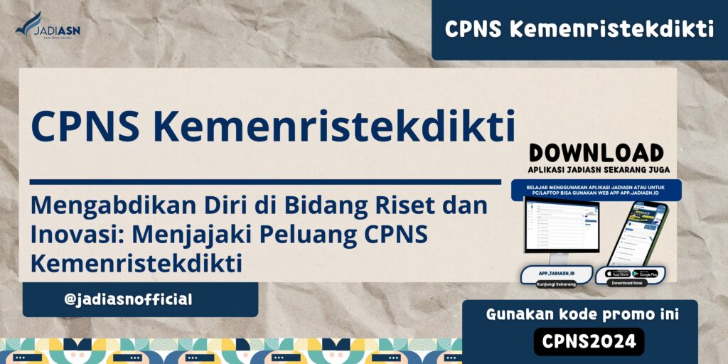 CPNS Kemenristekdikti