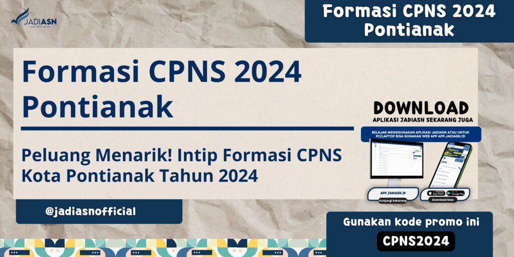 Formasi CPNS 2024 Pontianak