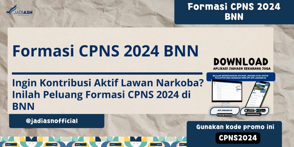 Formasi CPNS 2024 BNN