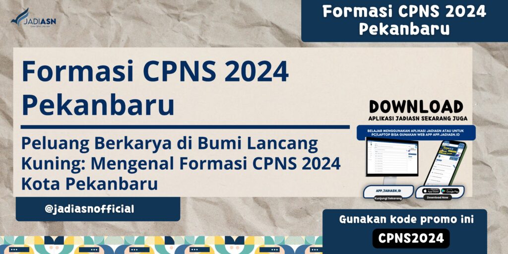 Formasi CPNS 2024 Pekanbaru