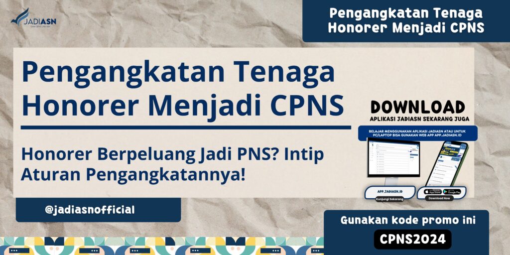 Pengangkatan Tenaga Honorer Menjadi CPNS