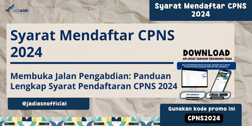 Syarat Mendaftar CPNS 2024