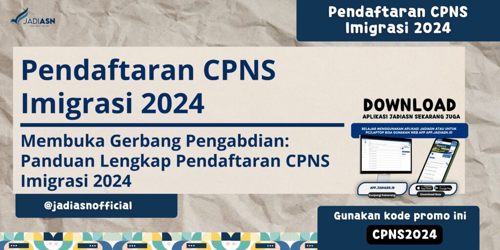 Pendaftaran CPNS Imigrasi 2024