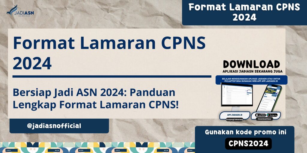 Format Lamaran CPNS 2024