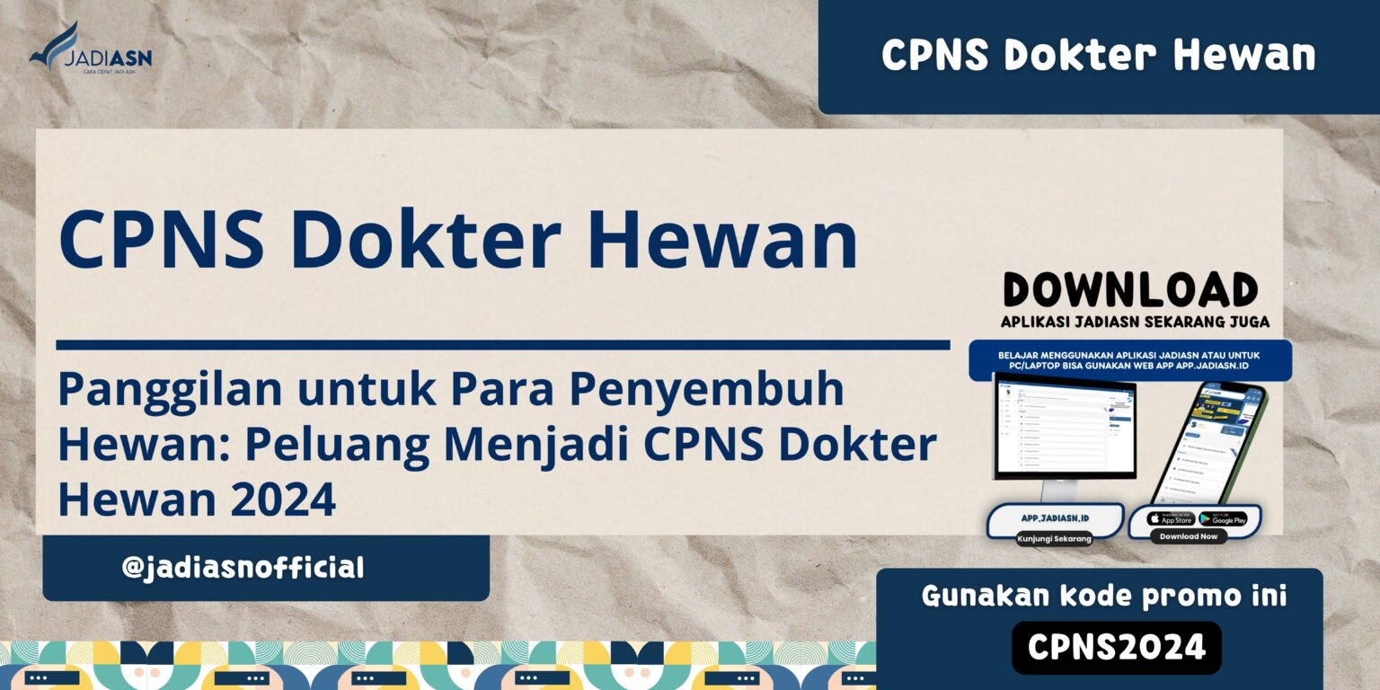 CPNS Dokter Hewan Panggilan untuk Para Penyembuh Hewan Peluang