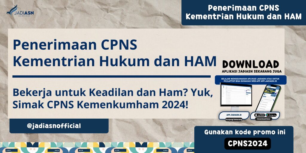 Penerimaan CPNS Kementrian Hukum dan HAM