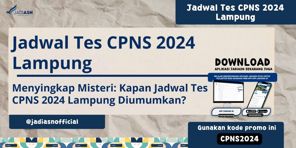 Jadwal Tes CPNS 2024 Lampung