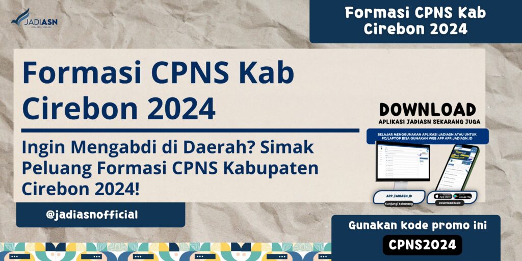 Formasi CPNS Kab Cirebon 2024