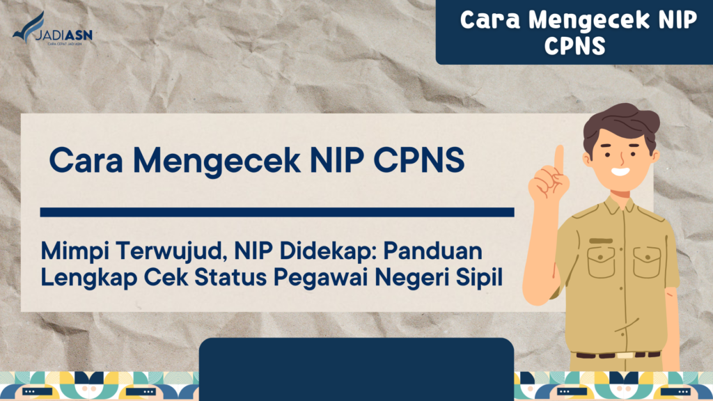 Cara Mengecek NIP CPNS