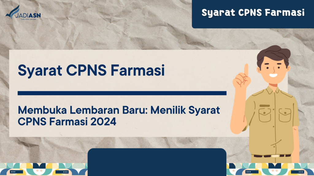 Syarat CPNS Farmasi