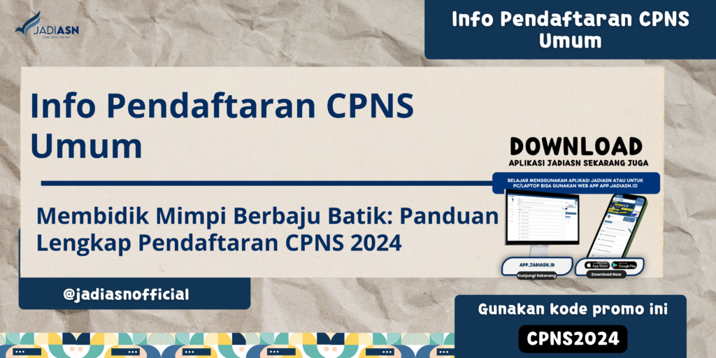 Info Pendaftaran CPNS Umum