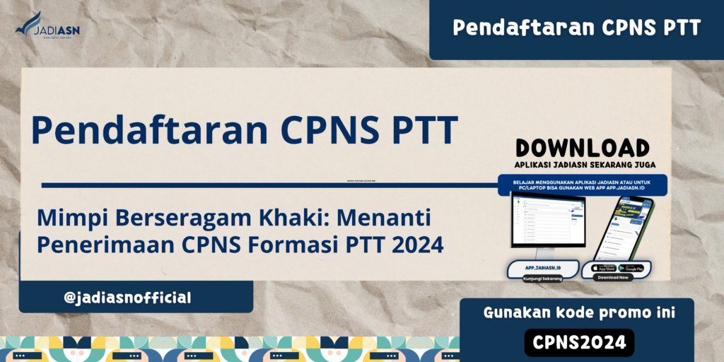 Pendaftaran CPNS PTT