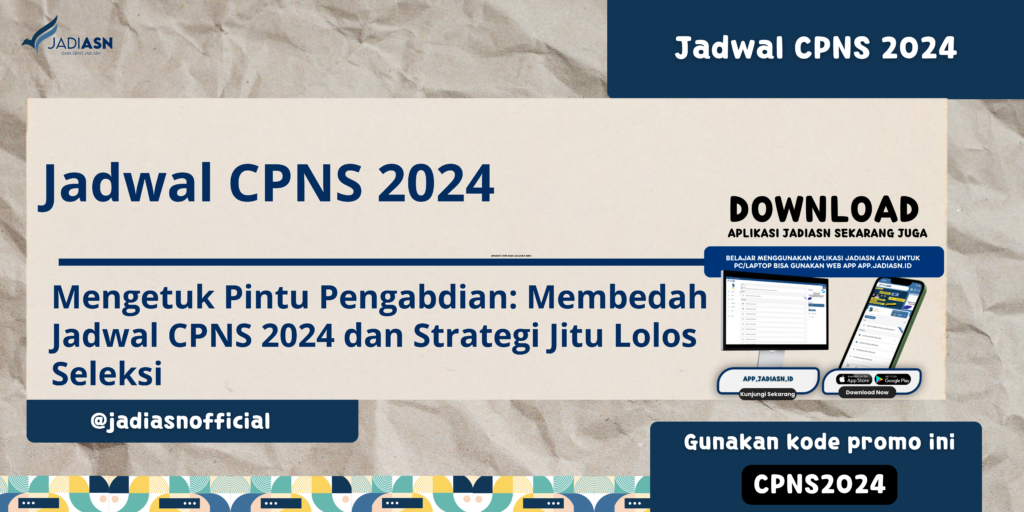 Jadwal CPNS 2024