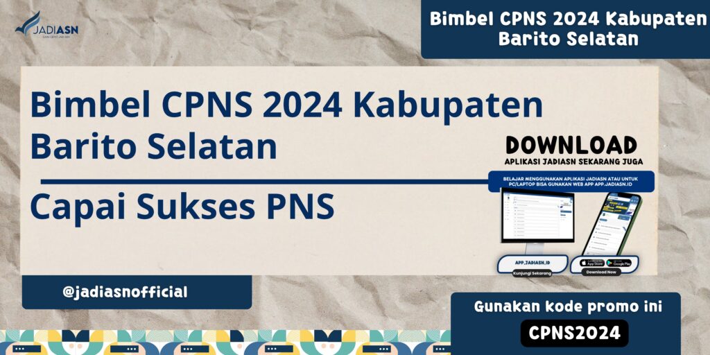 Bimbel CPNS 2024 Kabupaten Barito Selatan