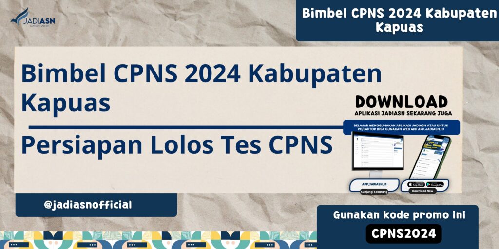 Bimbel CPNS 2024 Kabupaten Kapuas