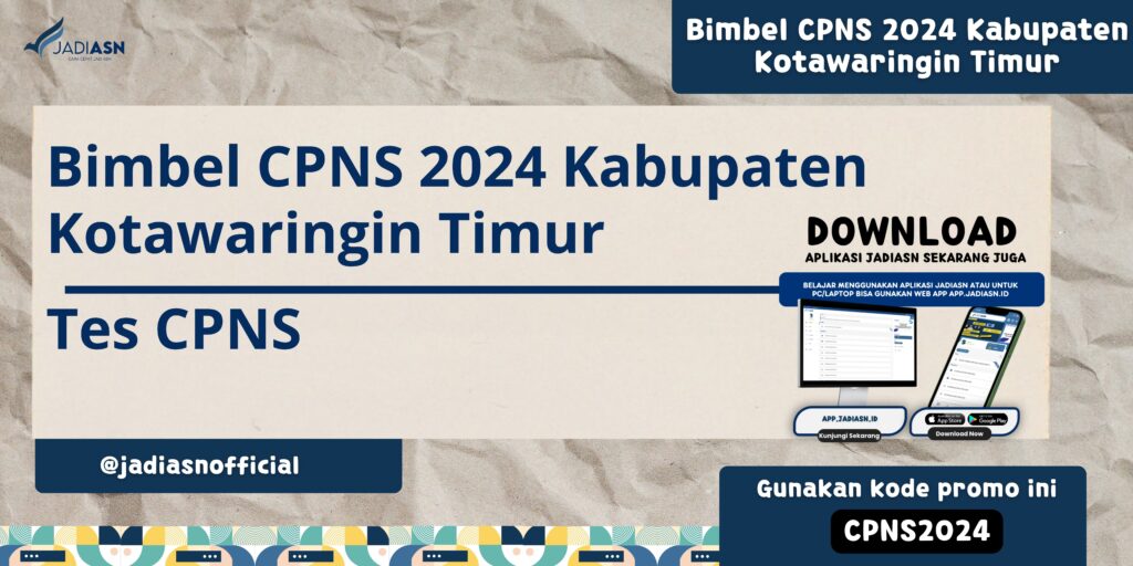 Bimbel CPNS 2024 Kabupaten Kotawaringin Timur