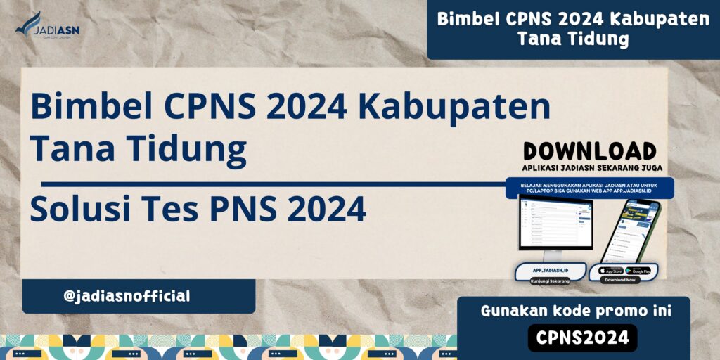 Bimbel CPNS 2024 Kabupaten Tana Tidung