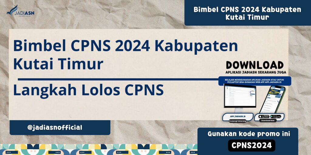 Bimbel CPNS 2024 Kabupaten Kutai Timur