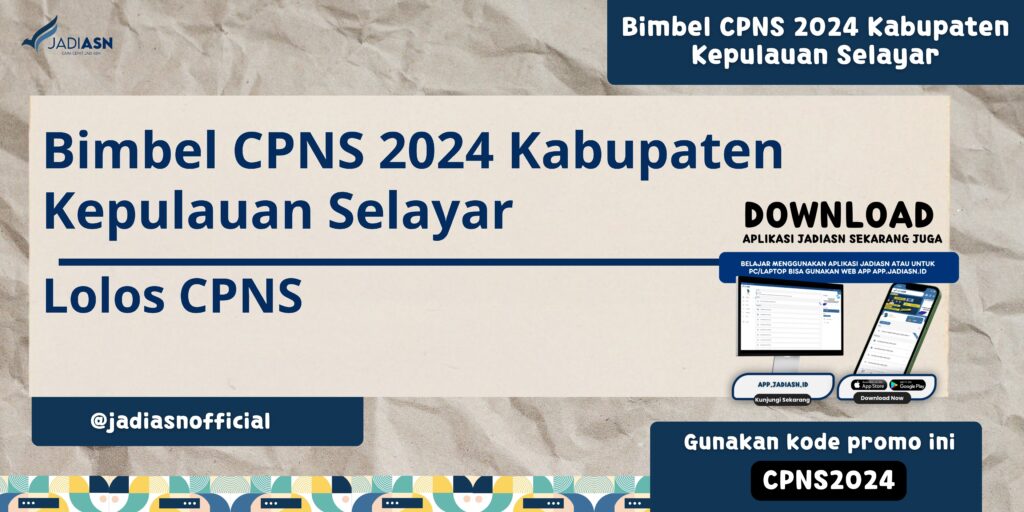 Bimbel CPNS 2024 Kabupaten Kepulauan Selayar