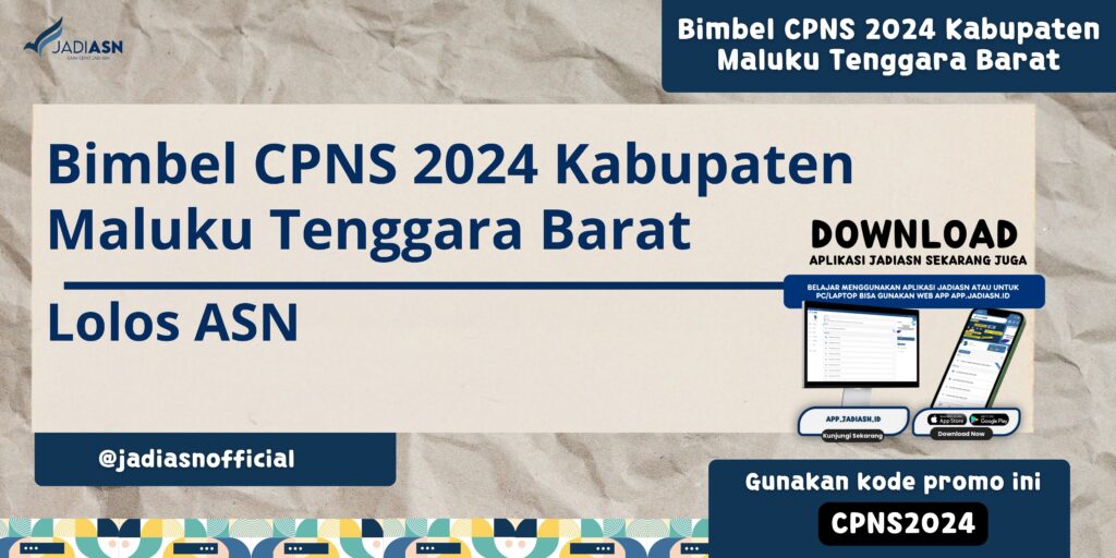 Bimbel CPNS 2024 Kabupaten Maluku Tenggara Barat, Lolos ASN