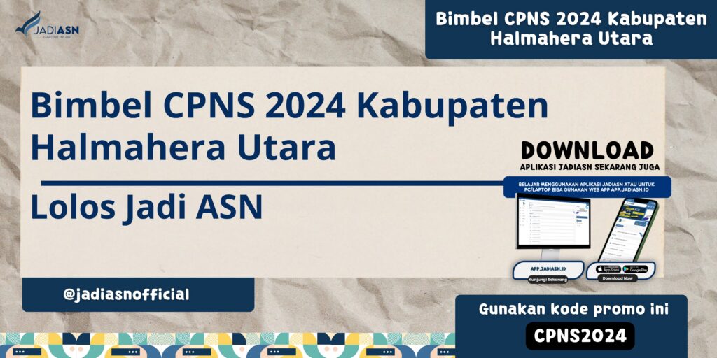 Bimbel CPNS 2024 Kabupaten Halmahera Utara