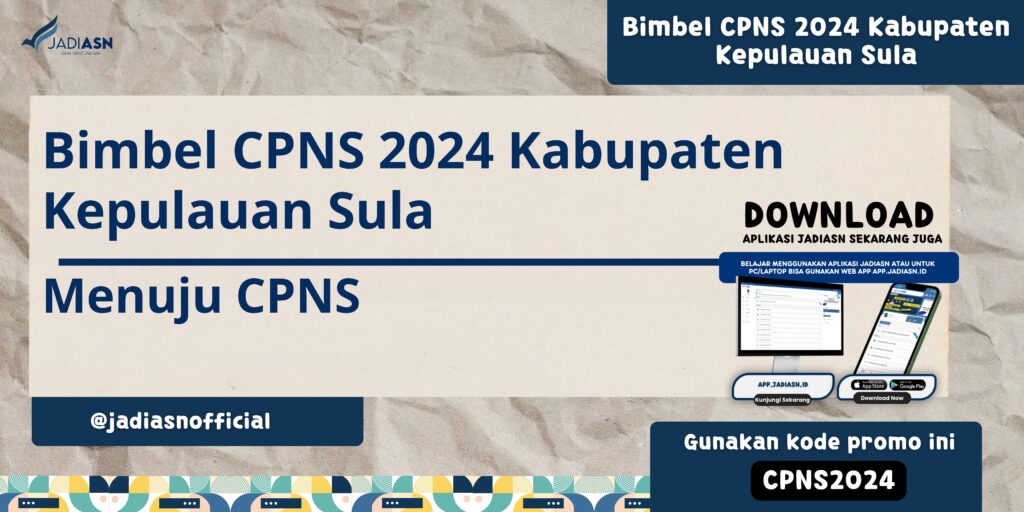 Bimbel CPNS 2024 Kabupaten Kepulauan Sula