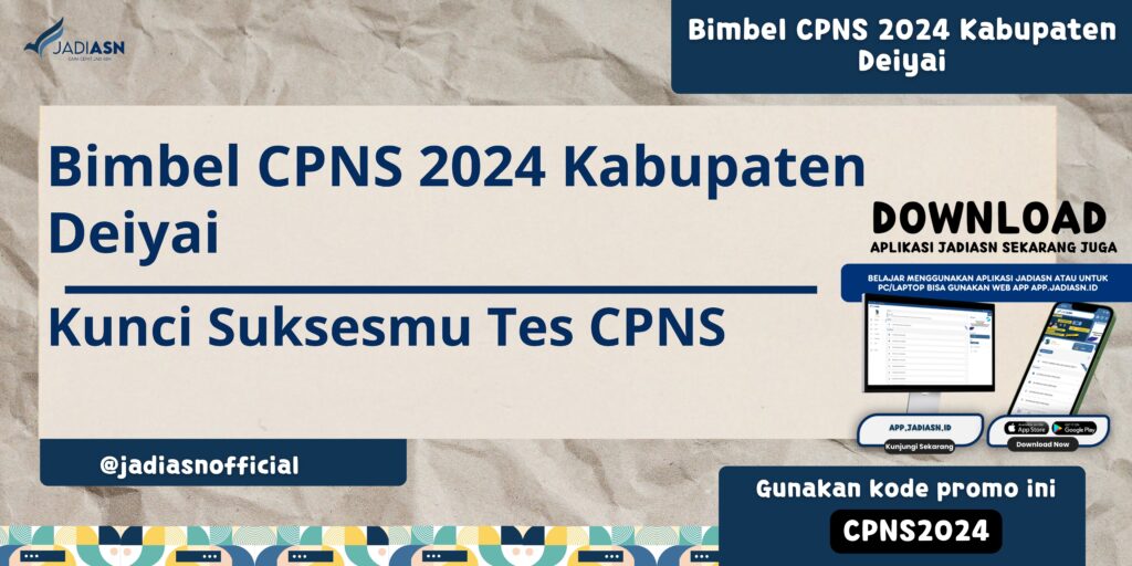 Bimbel CPNS 2024 Kabupaten Deiyai