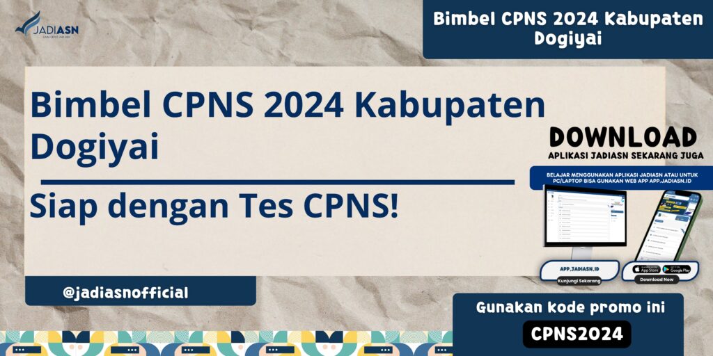 Bimbel CPNS 2024 Kabupaten Dogiyai