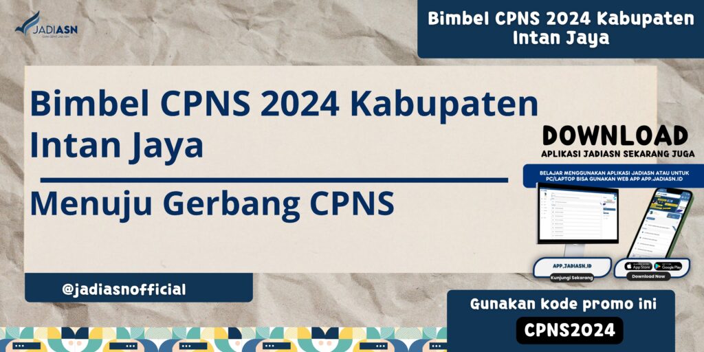 Bimbel CPNS 2024 Kabupaten Intan Jaya