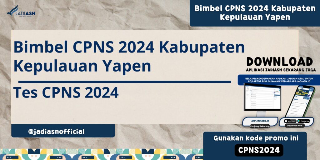 Bimbel CPNS 2024 Kabupaten Kepulauan Yapen