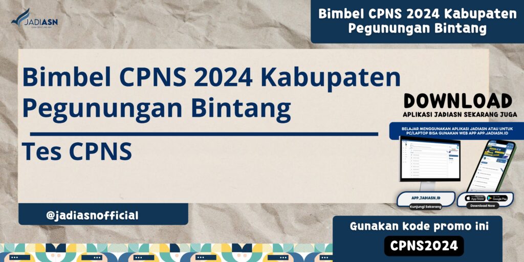 Bimbel CPNS 2024 Kabupaten Pegunungan Bintang